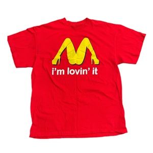 Vintage NEW Spenser’s “I’m Lovin It” t-shirt XL crude sexual suggestive